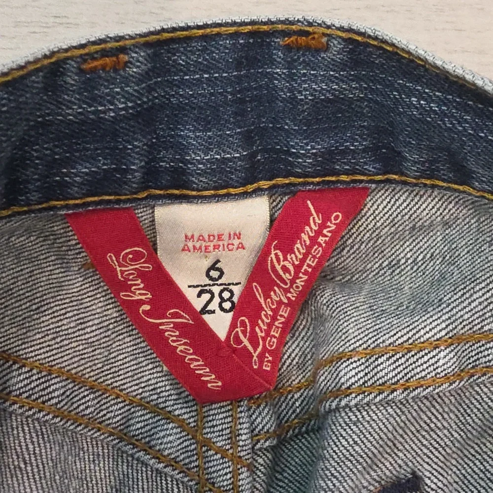 Lucky Brand Women's Size 6 Long Bootcut USA Stretch Jeans - Picture 2 of 9